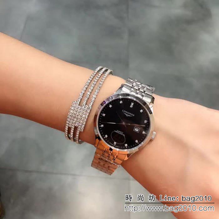 LONGINES浪琴 跨年新品 開創者系列情侶對表 WSS0885